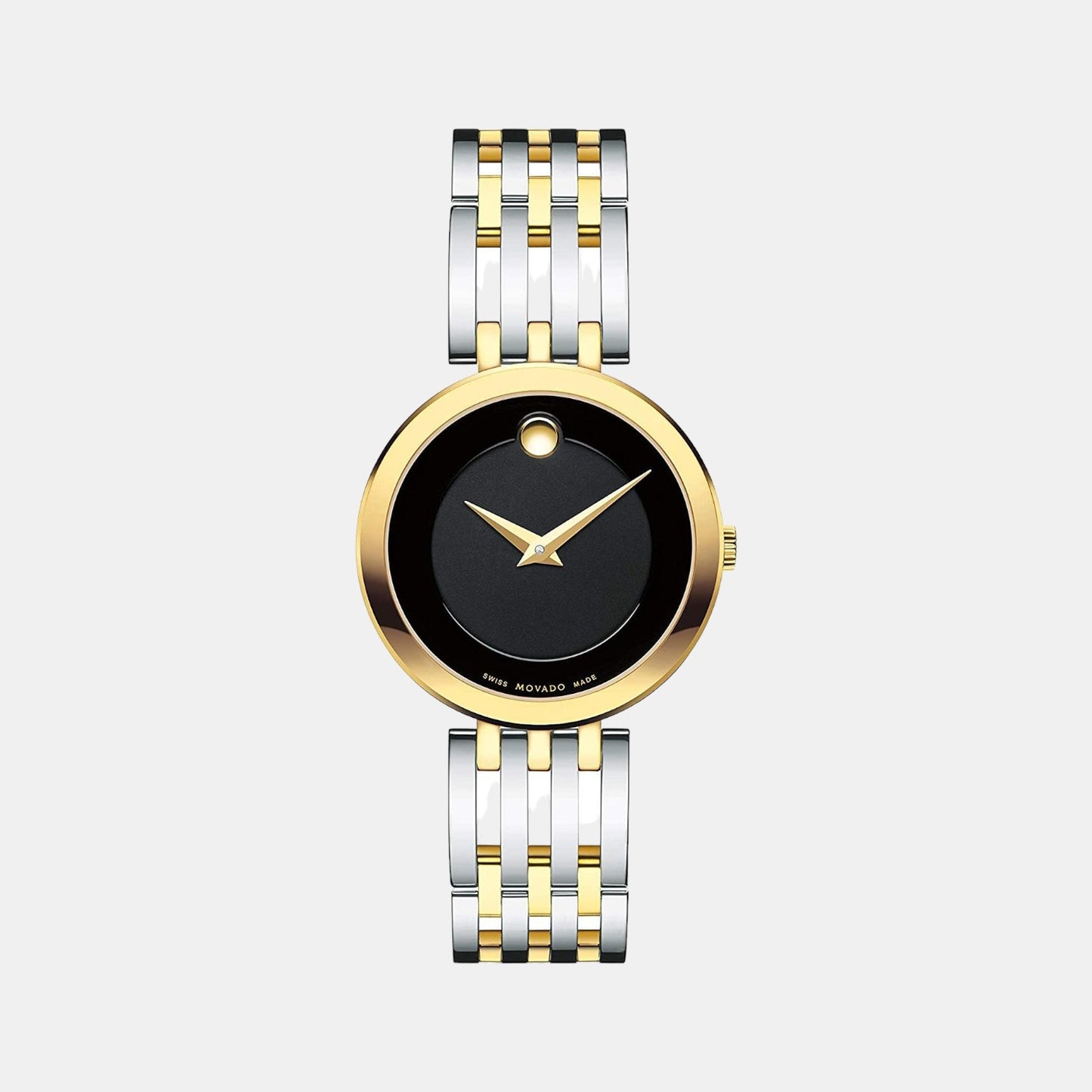 Female Black Analog Stainless Steel Watch 607053