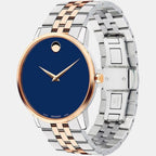 Movado 40 mm Round Quartz watch