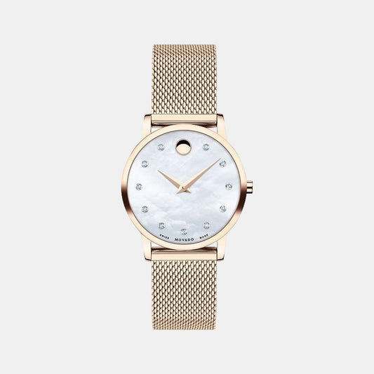 Female Analog Stainless Steel Watch 607492