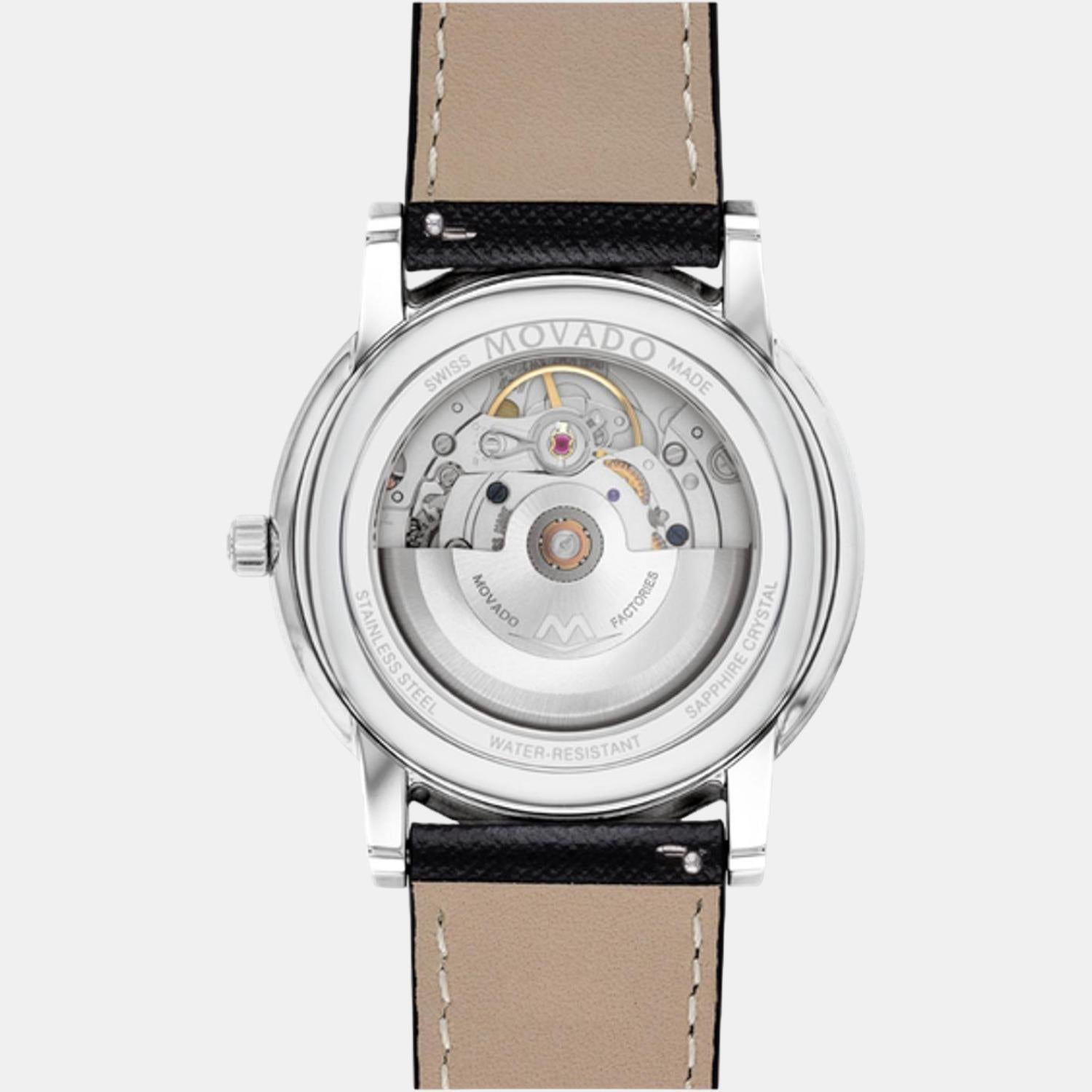 movado-stainless-steel-blue-analog-male-watch-607565