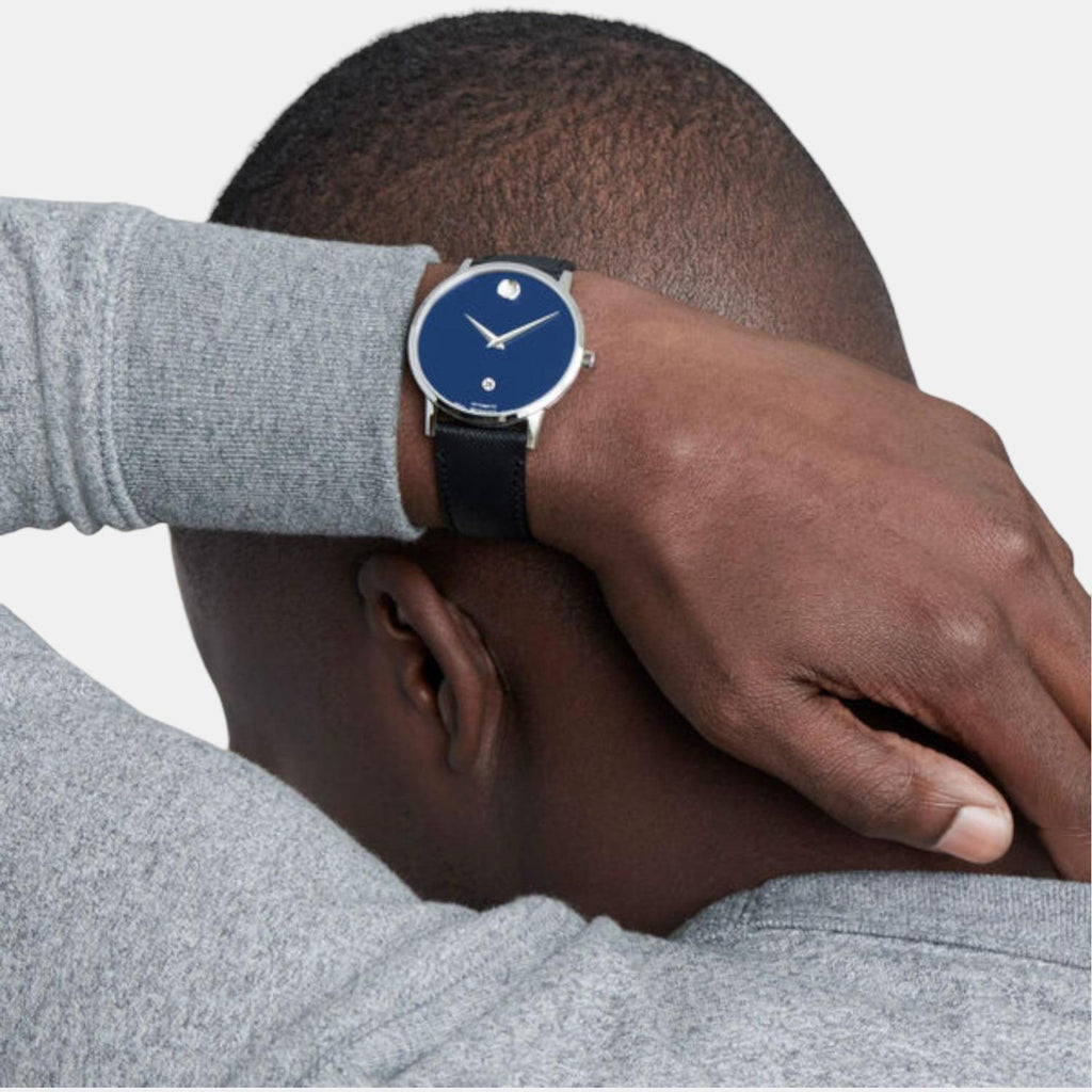 movado-stainless-steel-blue-analog-male-watch-607565