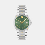 Female Green Analog Stainless Steel Watch 607635