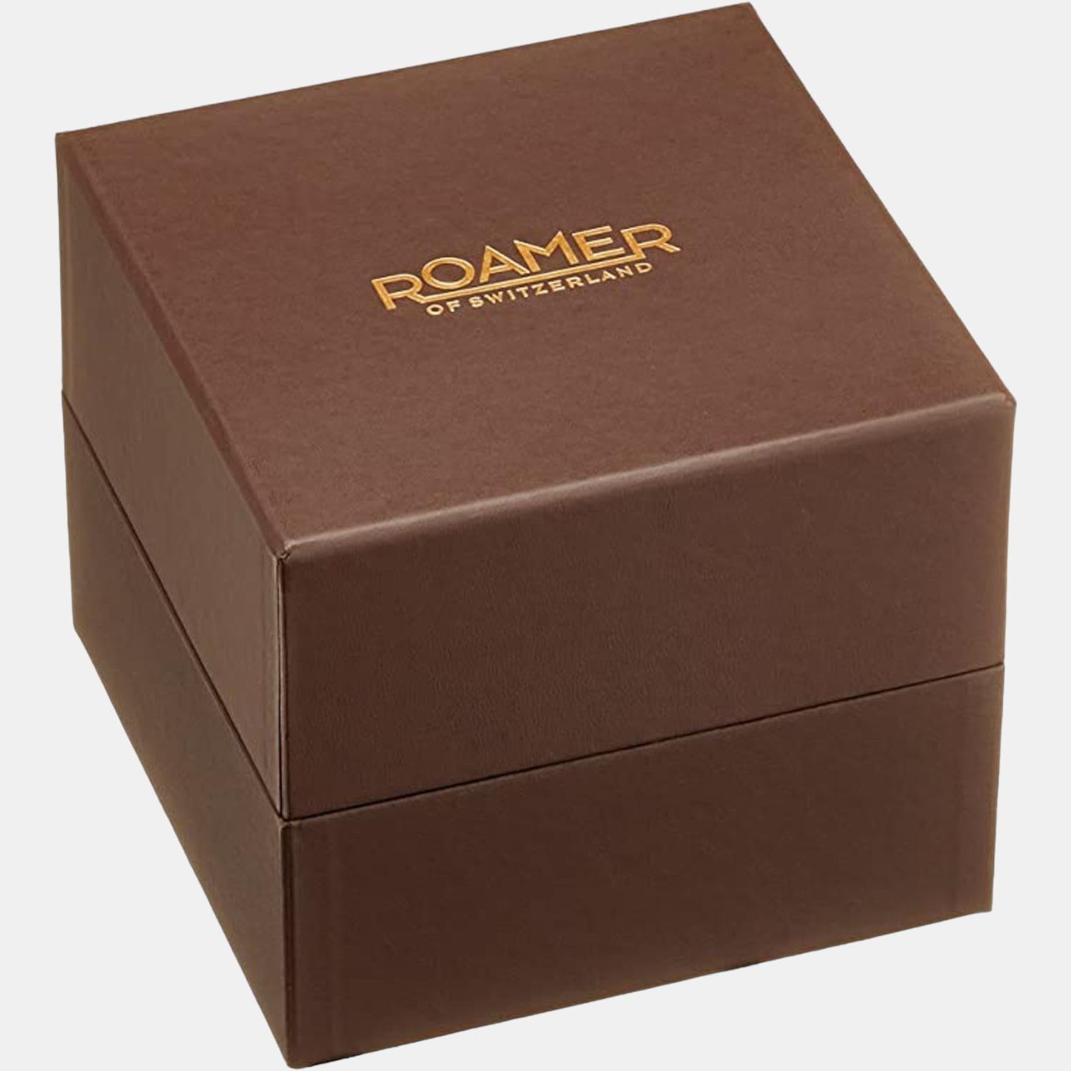 roamer-brass-white-analog-female-watch-657844-40-25-60