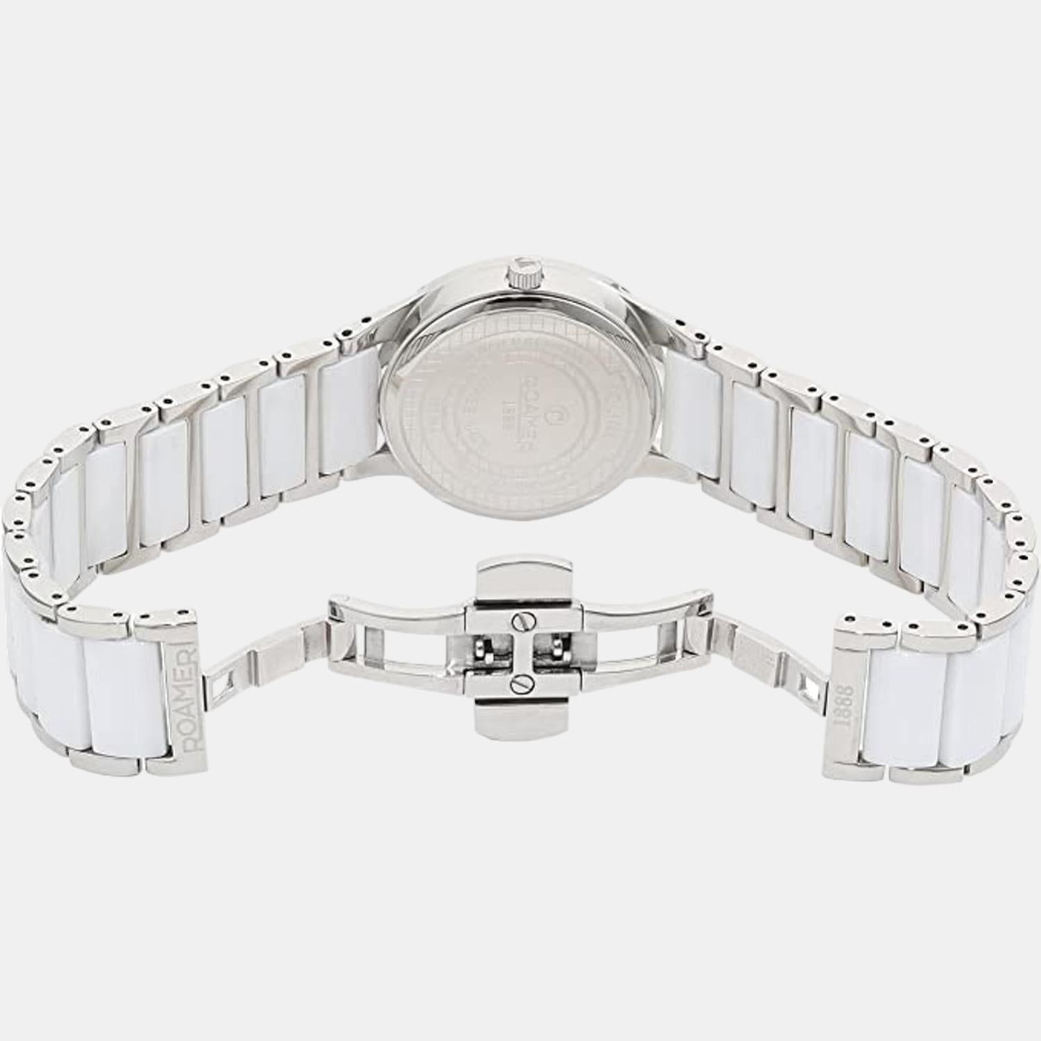 roamer-brass-white-analog-female-watch-657844-40-25-60