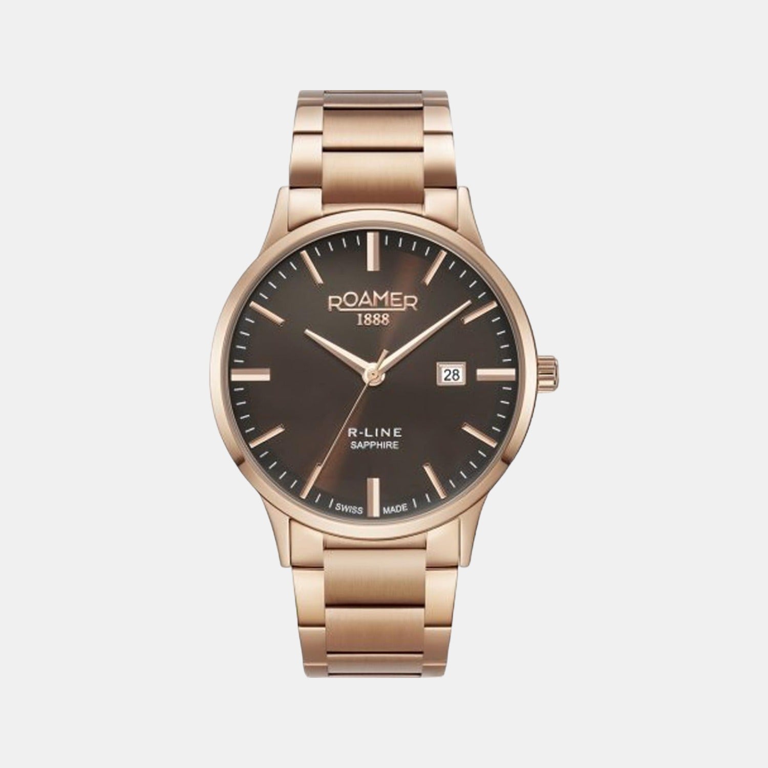 Male Brown Analog Stainless Steel Watch 718833 49 65 70