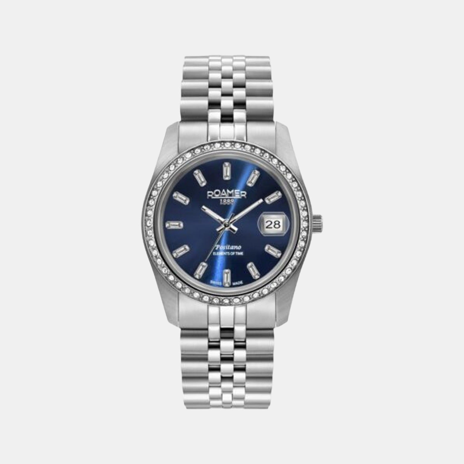 Female Blue Analog Stainless Steel Watch 853858 41 49 20
