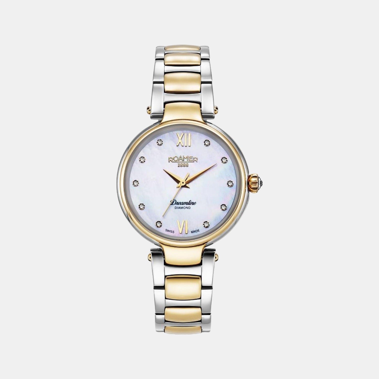 Dreamline Diamond Female Analog Stainless Steel Watch 857847 47 29 50