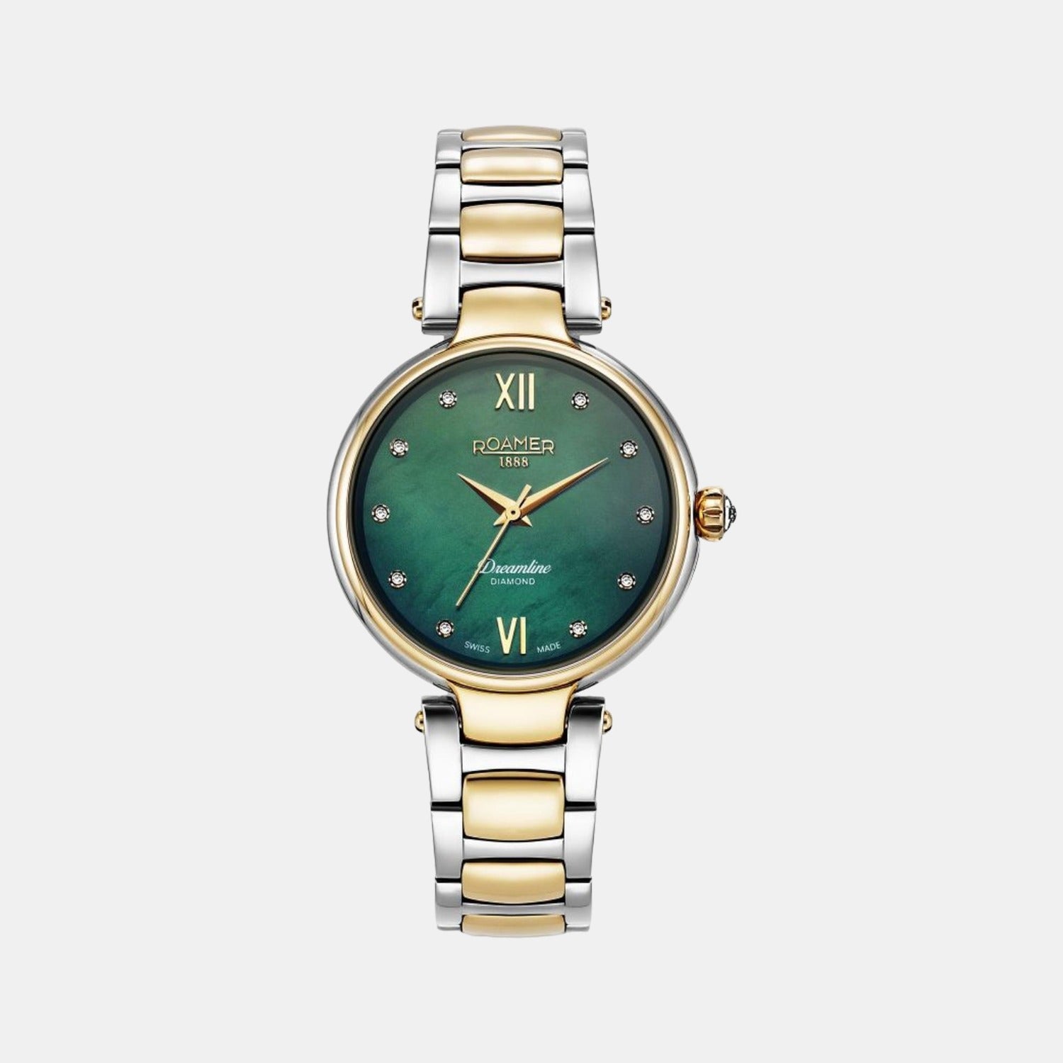 Dreamline Diamond Female Analog Stainless Steel Watch 857847 47 79 50