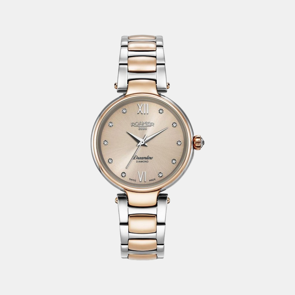 Dreamline Diamond Female Analog Stainless Steel Watch 857847 49 38 50