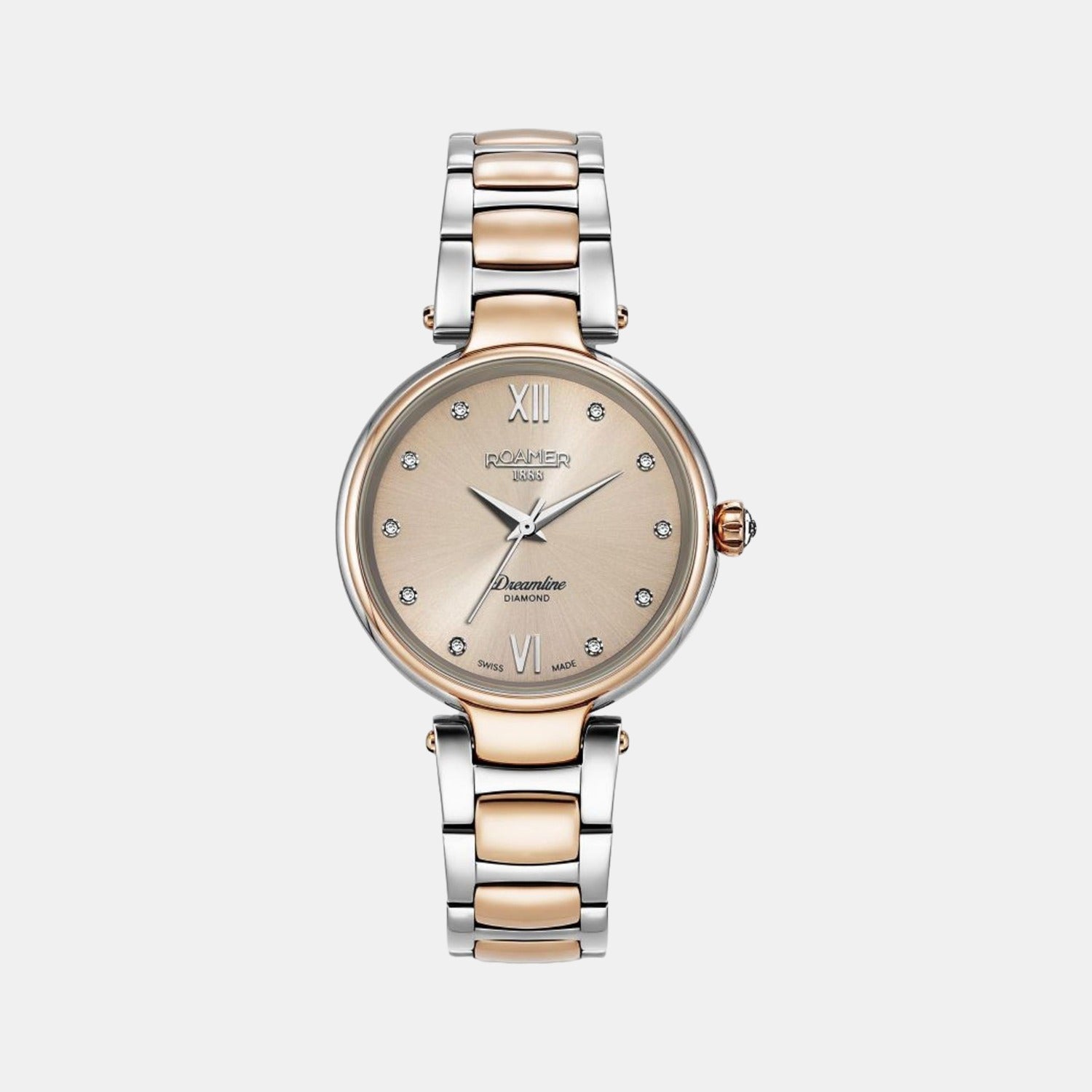 Dreamline Diamond Female Analog Stainless Steel Watch 857847 49 38 50