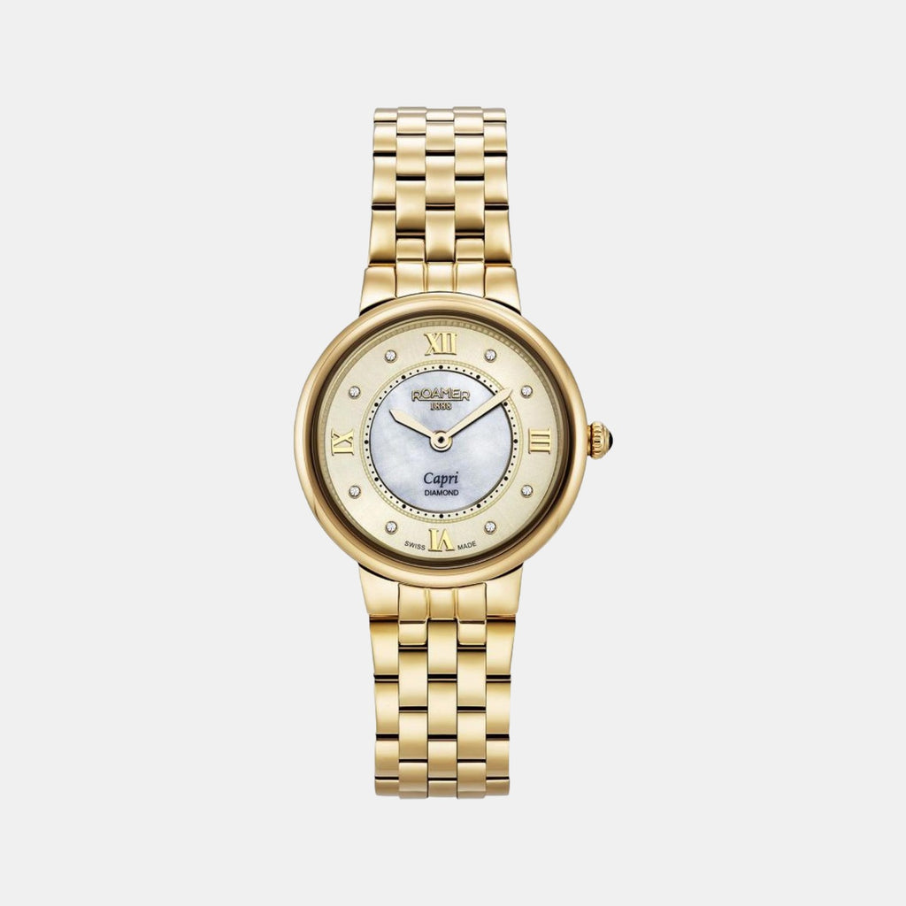 Capri Diamond Female Analog Stainless Steel Watch 859845 48 29 50