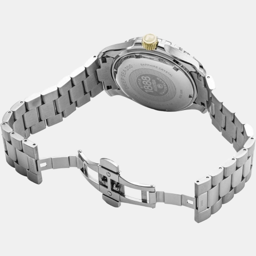 roamer-stainless-steel-blue-analog-male-watch-860833-47-45-70