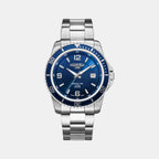 Male Blue Analog Stainless Steel Watch 862844 41 45 20