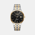 Male Black Analog Stainless Steel Automatic Watch 864833 47 85 50