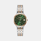 Female Green Analog Stainless Steel Watch 864857 49 75 50