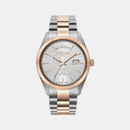 Primeline Daydate Male Analog Stainless Steel Watch 981662 47 15 90