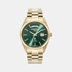 Primeline Daydate Male Analog Stainless Steel Mechanical Watch 981662 58 75 90