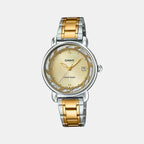 Casio Round Gold Analog watch