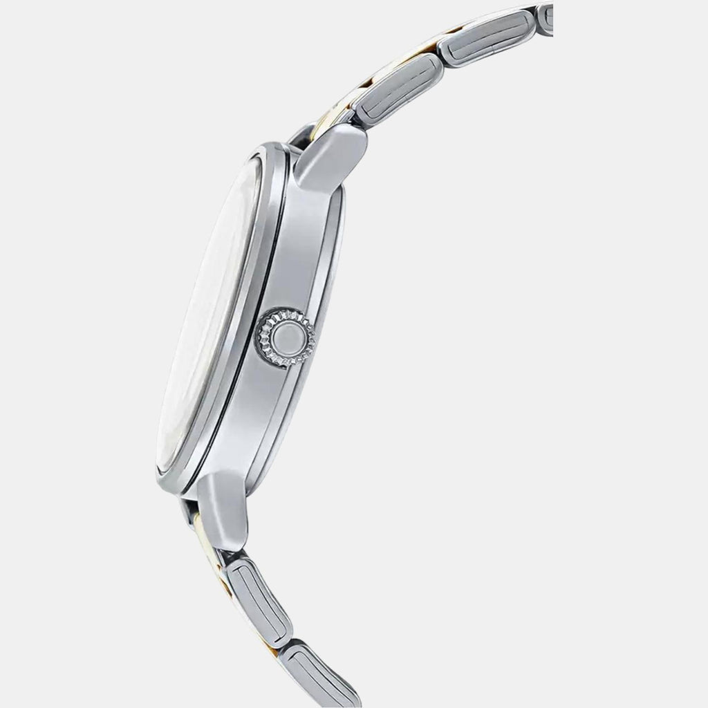 Casio Women Round Gold watch