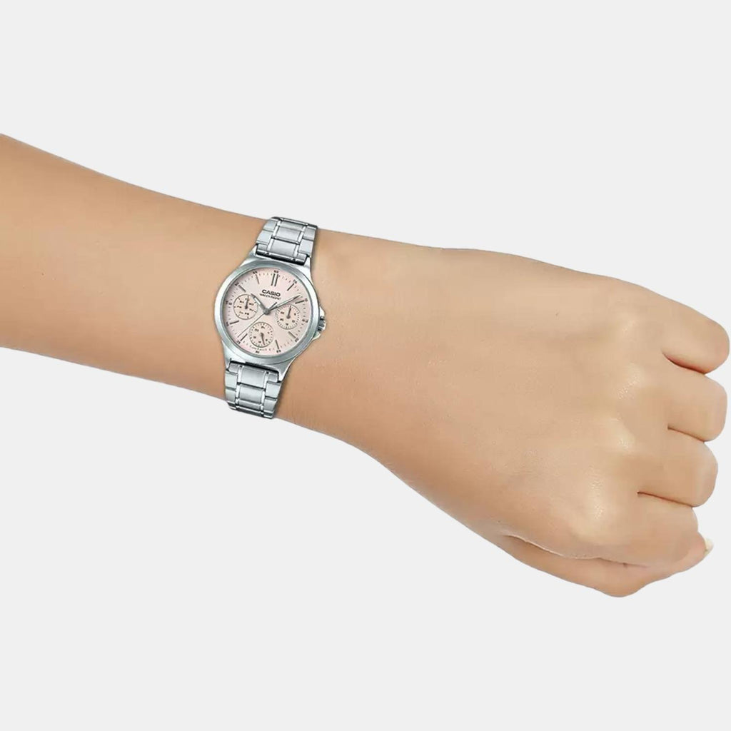 Casio Stainless Steel Pink watch