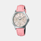Casio Round Pink Multi-Function watch