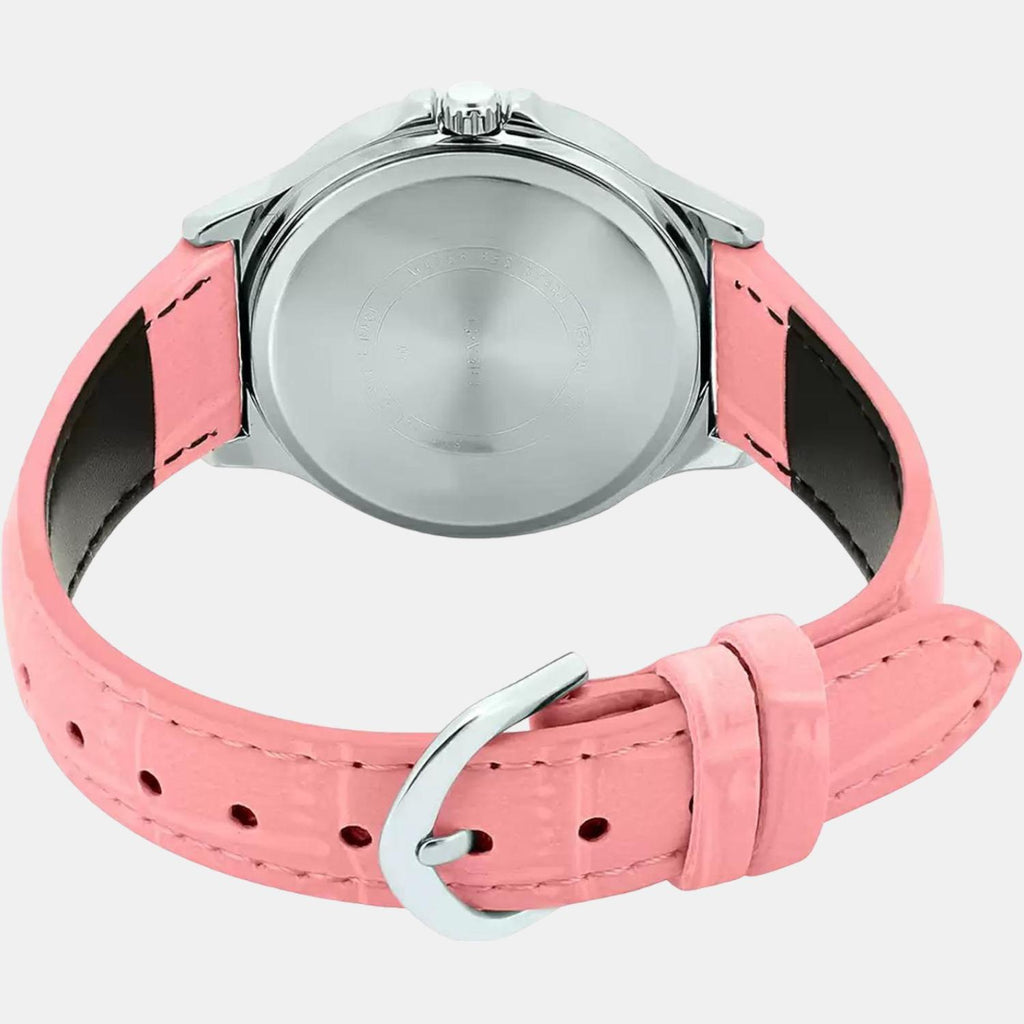 Casio Leather Pink watch