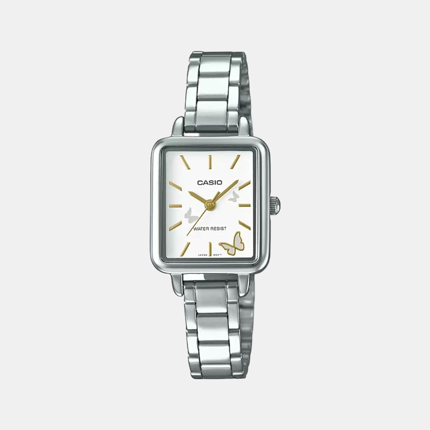 Casio Rectangular White Analog watch