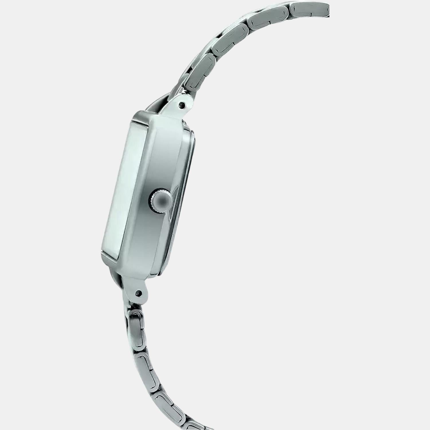 Casio Women Rectangular White watch