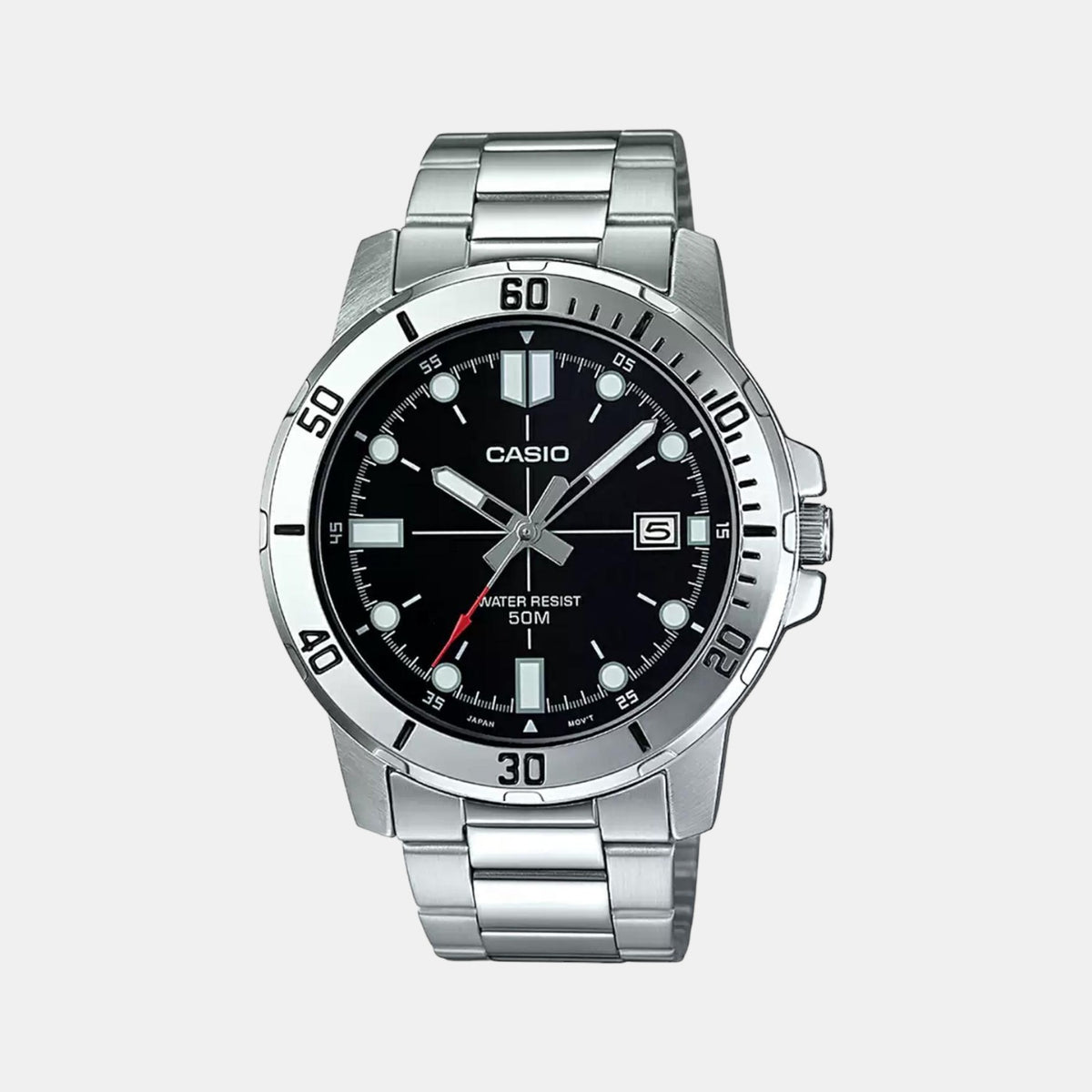 Casio Round Black Analog watch