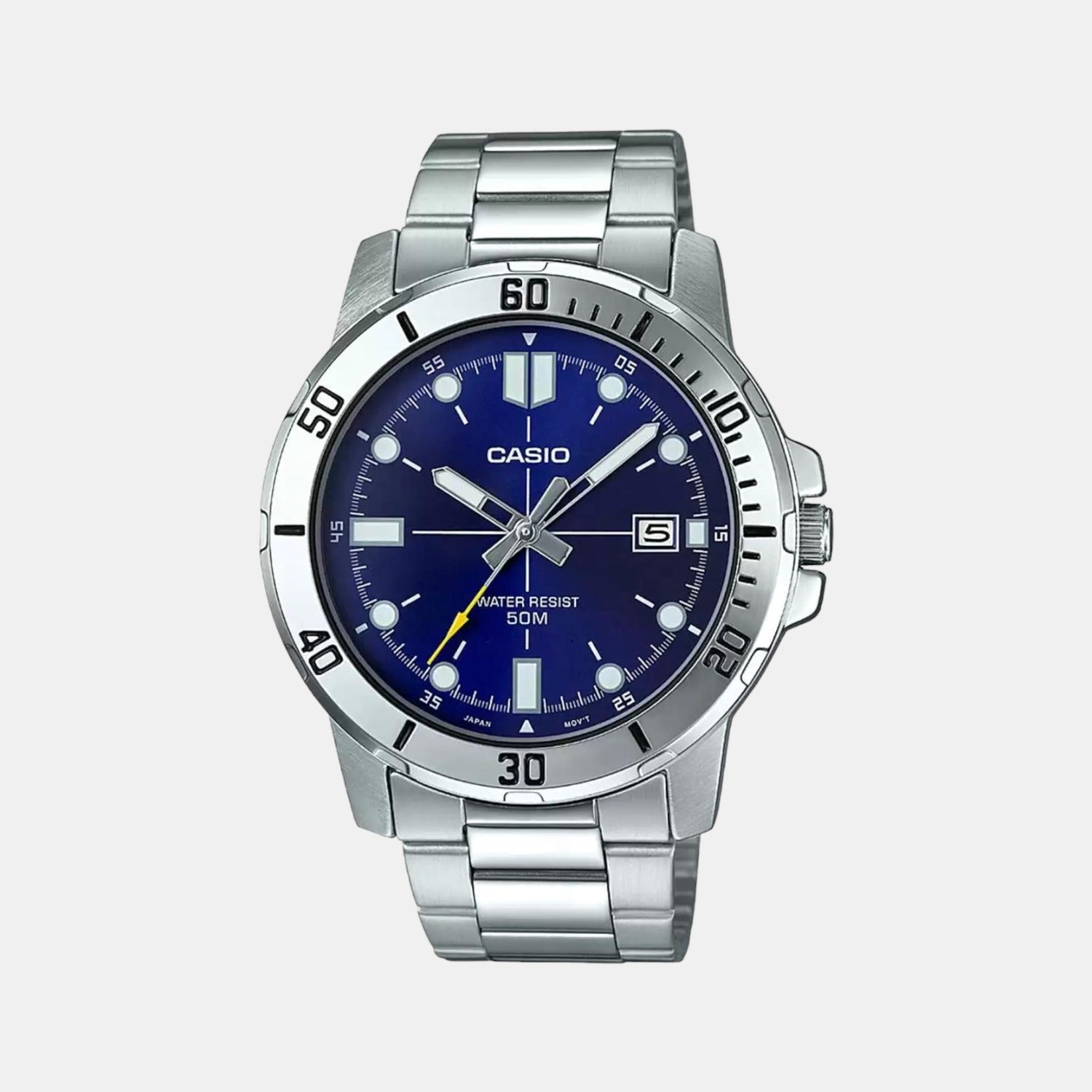 Casio Round Blue Analog watch