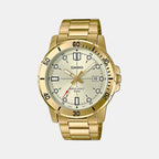 Casio Round Gold Analog watch