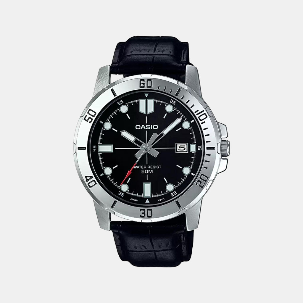 Casio Round Black Analog watch