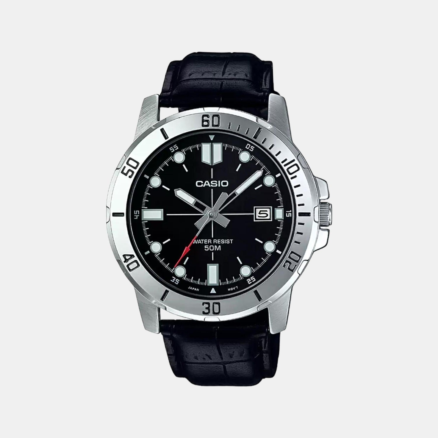 Casio Round Black Analog watch