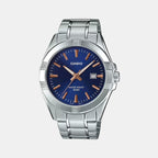 Casio Round Blue Analog watch