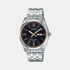 Casio Round Black Analog watch
