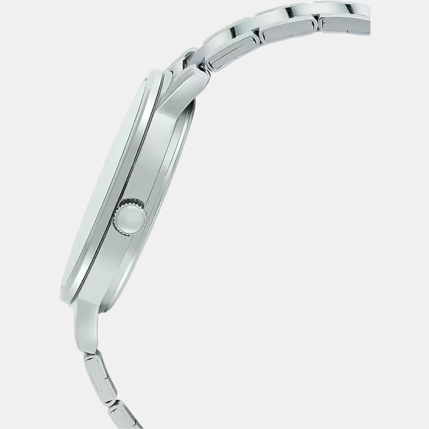 Casio Men Round Grey watch