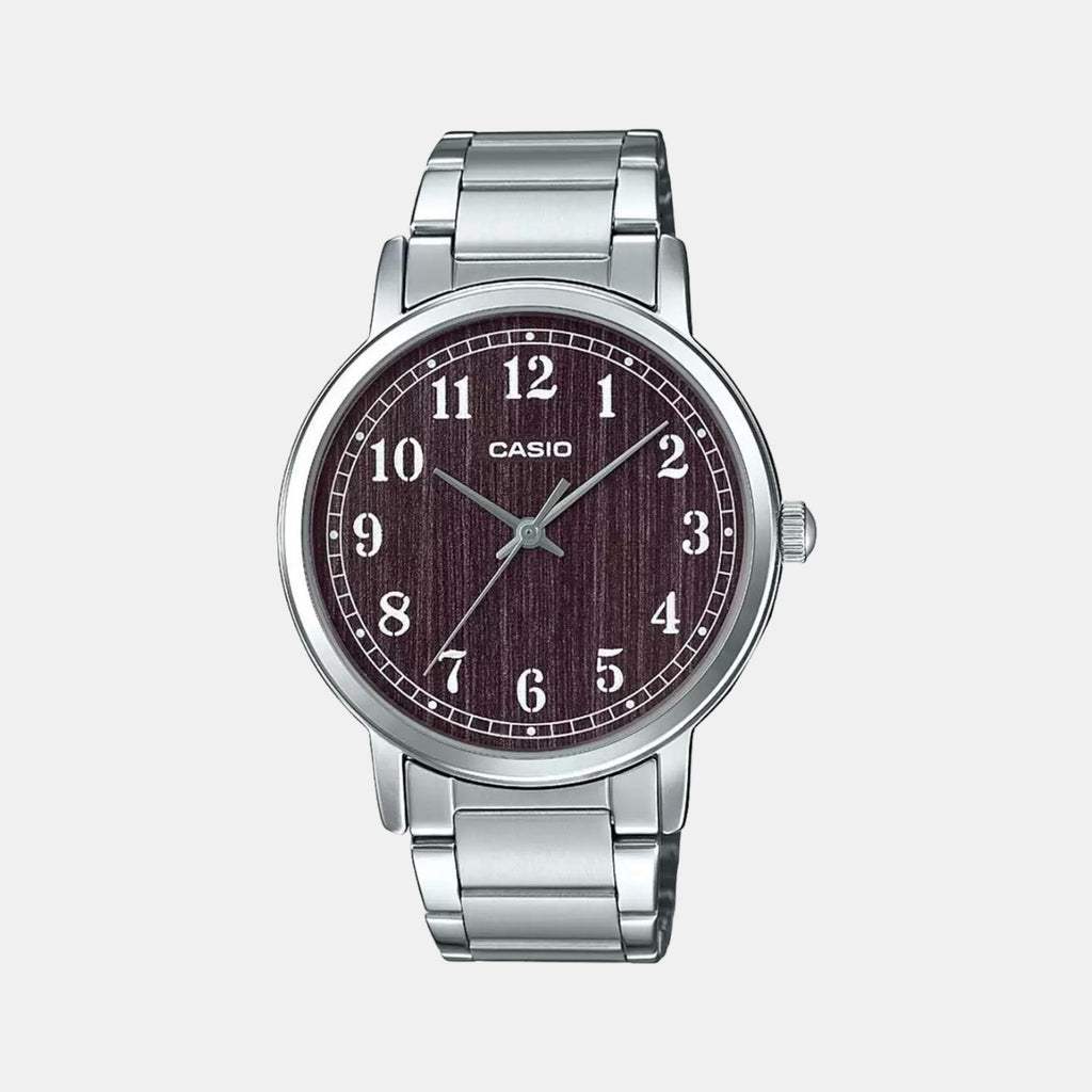 Casio Round Brown Analog watch