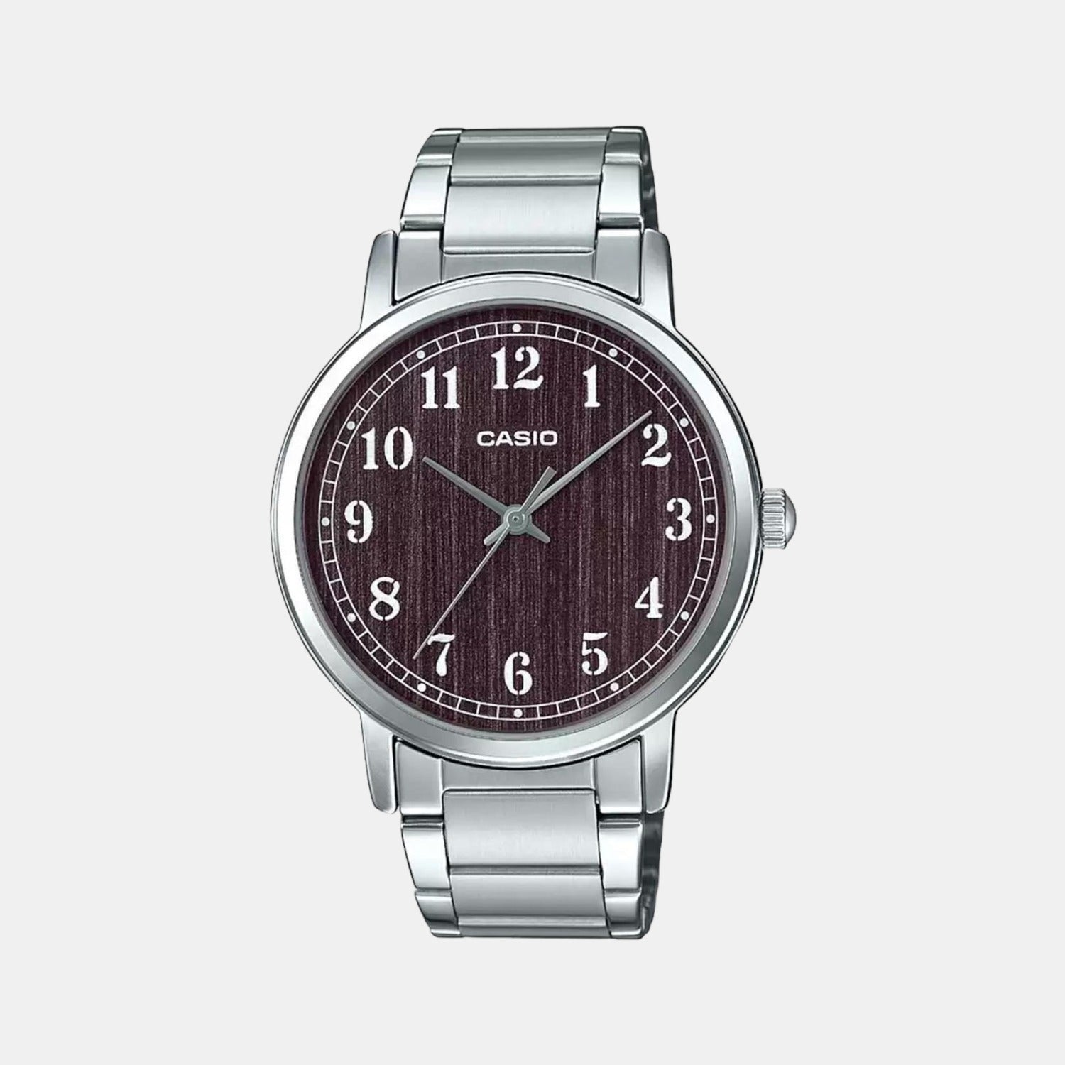 Casio Round Brown Analog watch