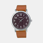 Casio Round Brown Analog watch
