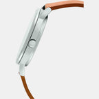 Casio Men Round Brown watch