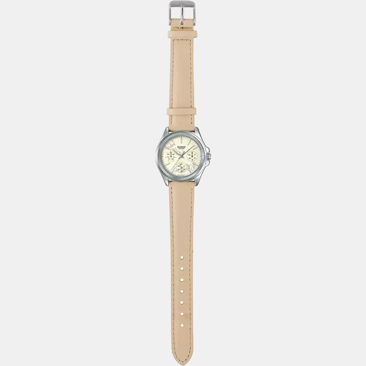 Casio Round Quartz Chronograph Women watch