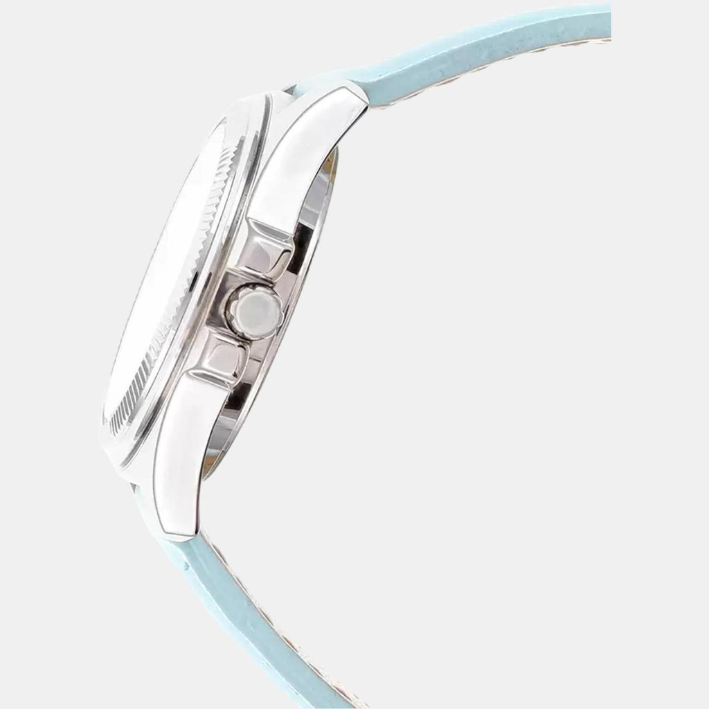 Casio Women Round Blue watch