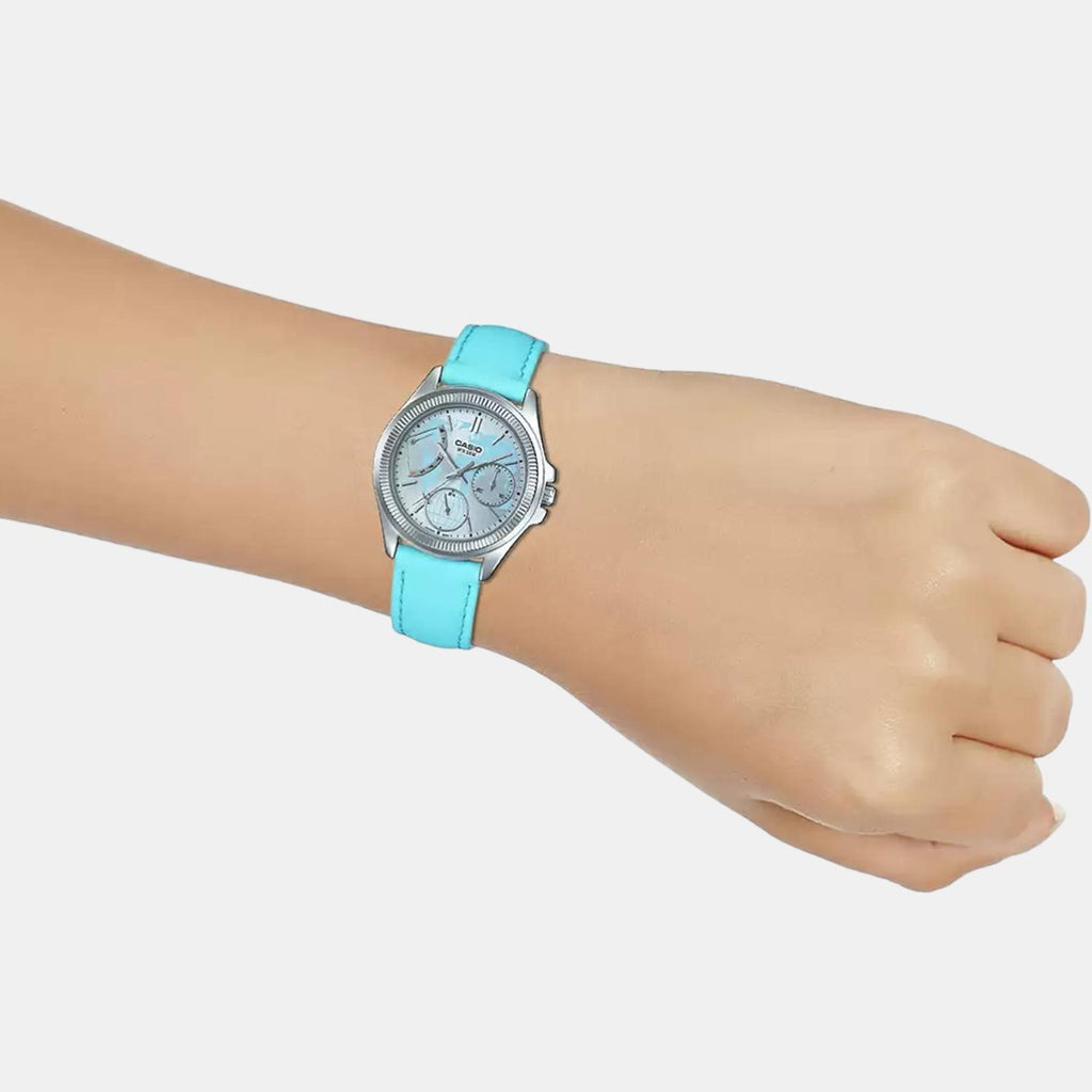Casio 34 mm Blue Quartz watch