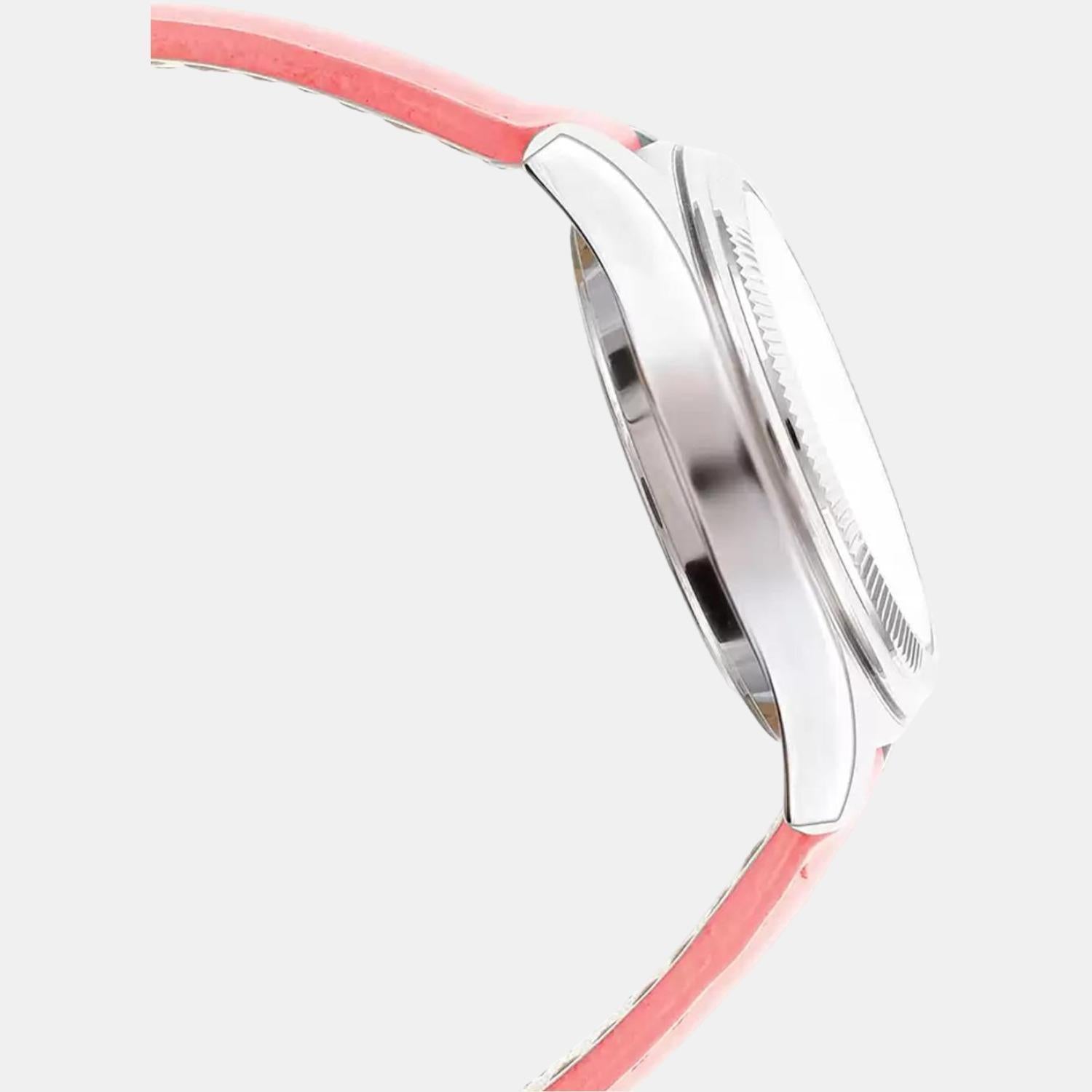 Casio Women Round Pink watch