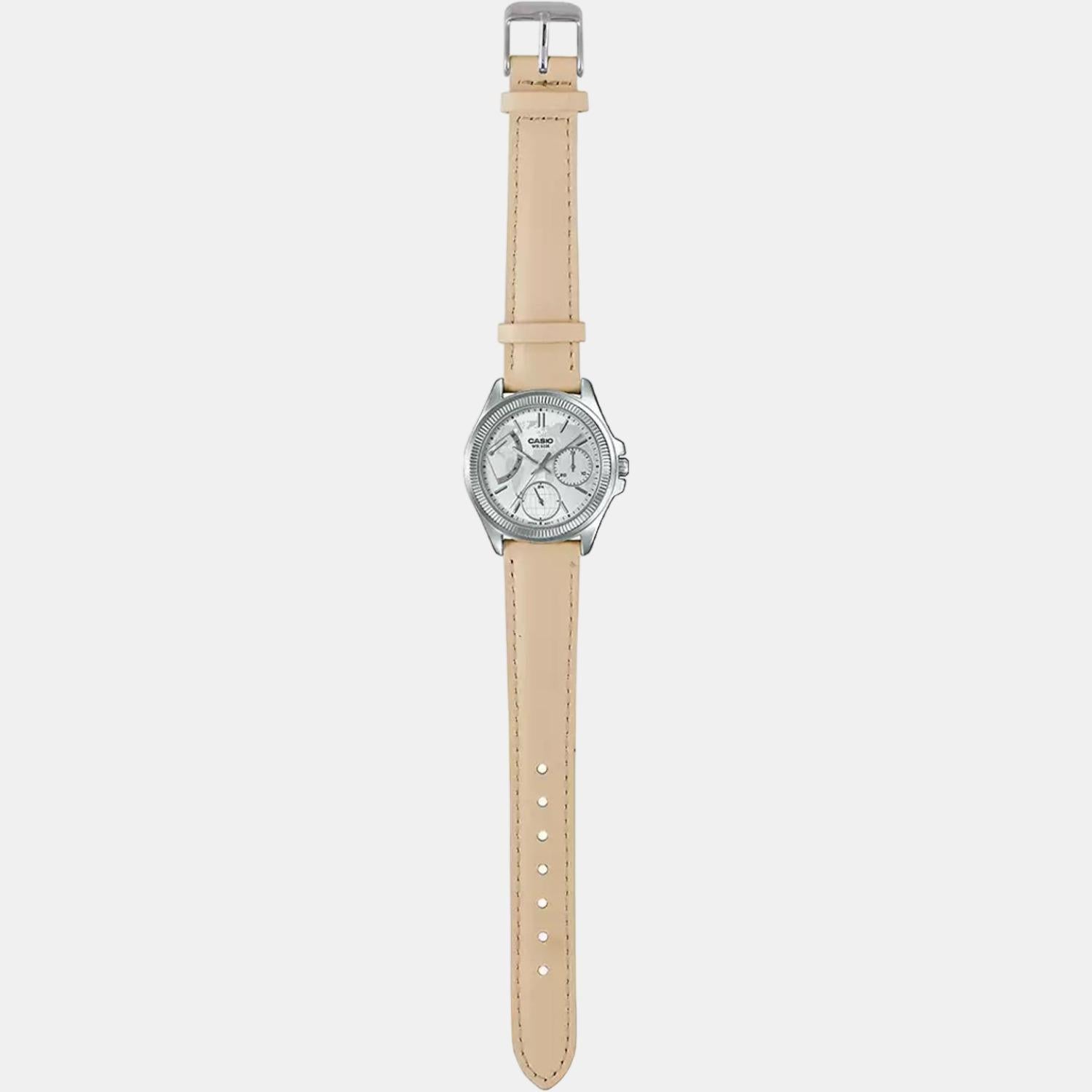 Casio Round Quartz Chronograph Women watch