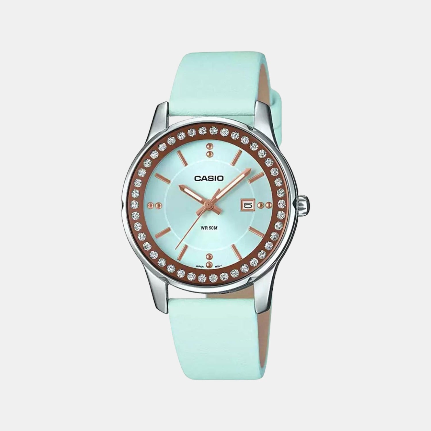 Casio Round Blue Analog watch