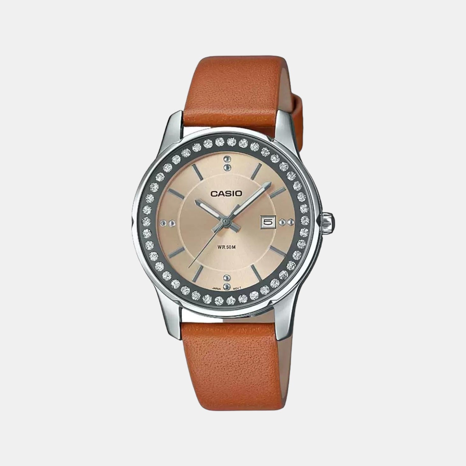 Casio Round Yellow Analog watch