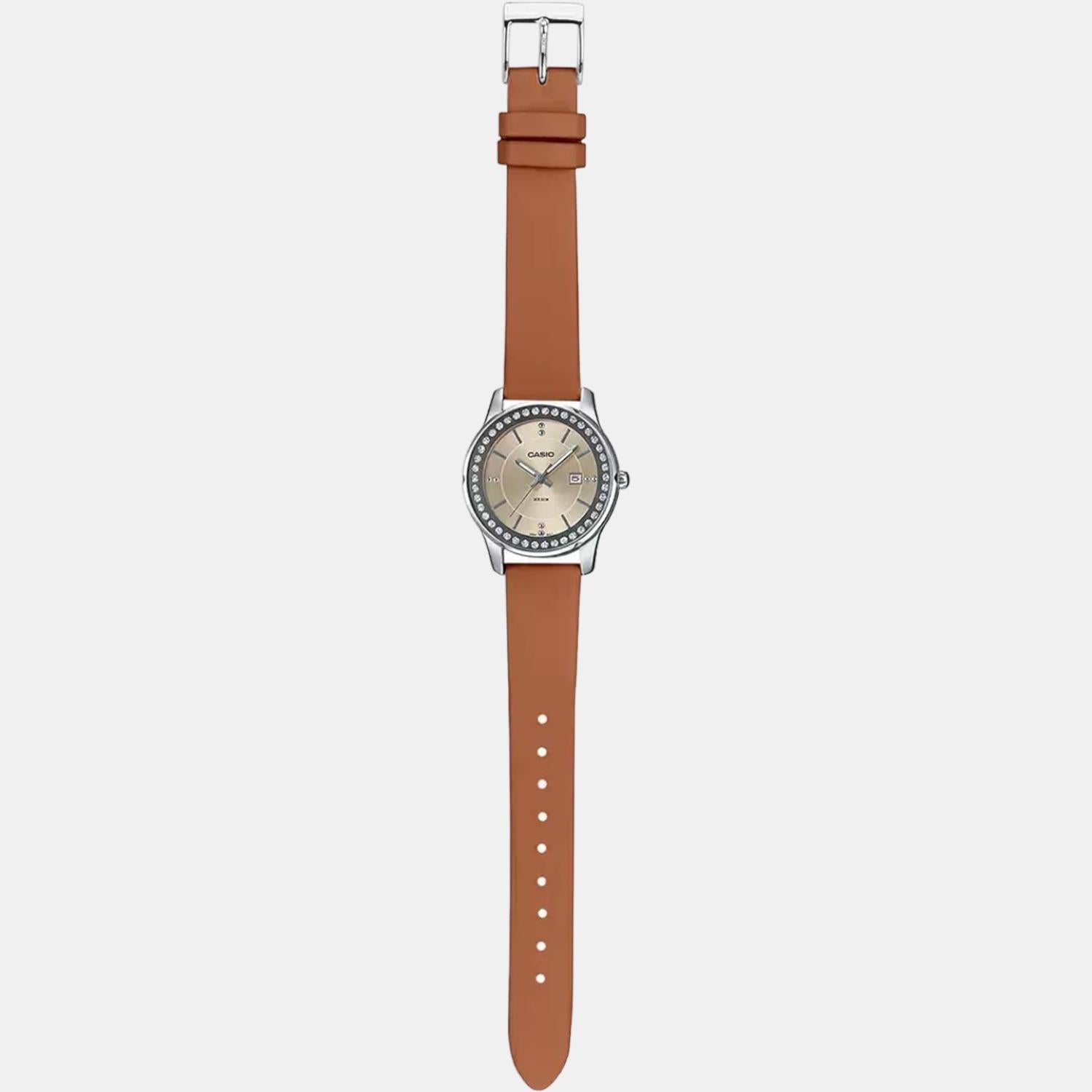 Casio 32 mm Brown Quartz watch