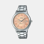 Casio Round Rose Gold Analog watch