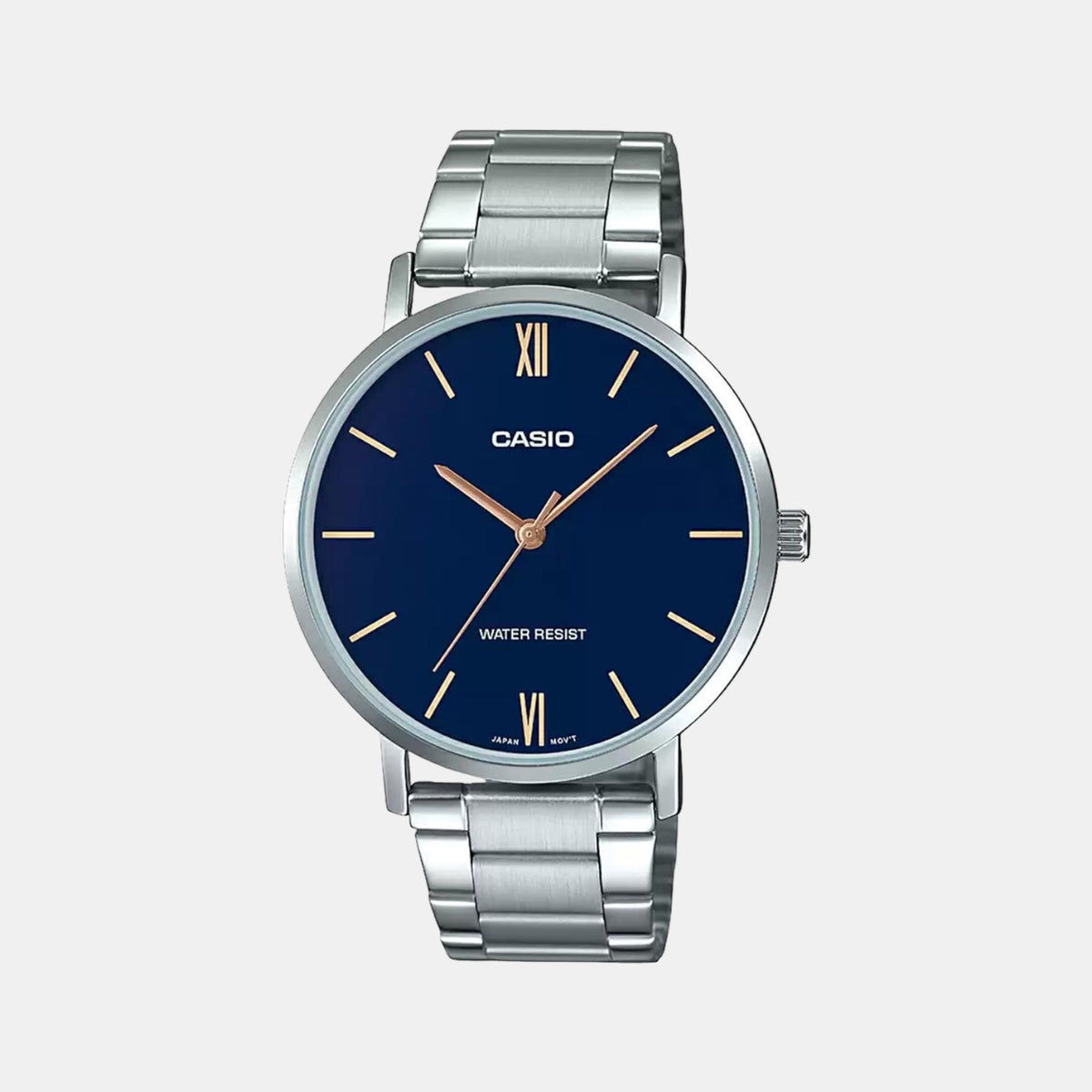 Casio Round Blue Analog watch